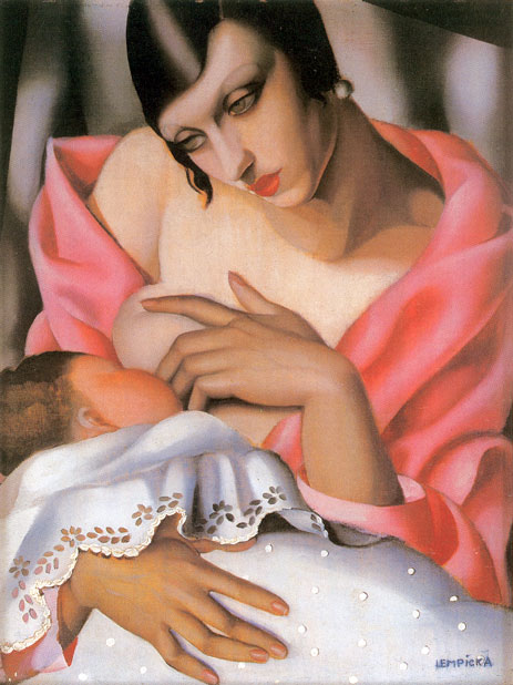 Tamara de Lempicka Breast feeding